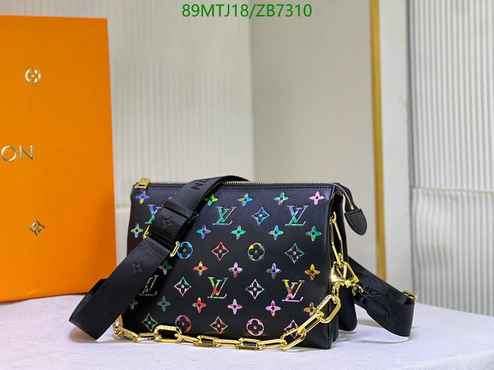 LV Bags-(4A)-Pochette MTis Bag-Twist-,Code: ZB7310,$ 116USD
