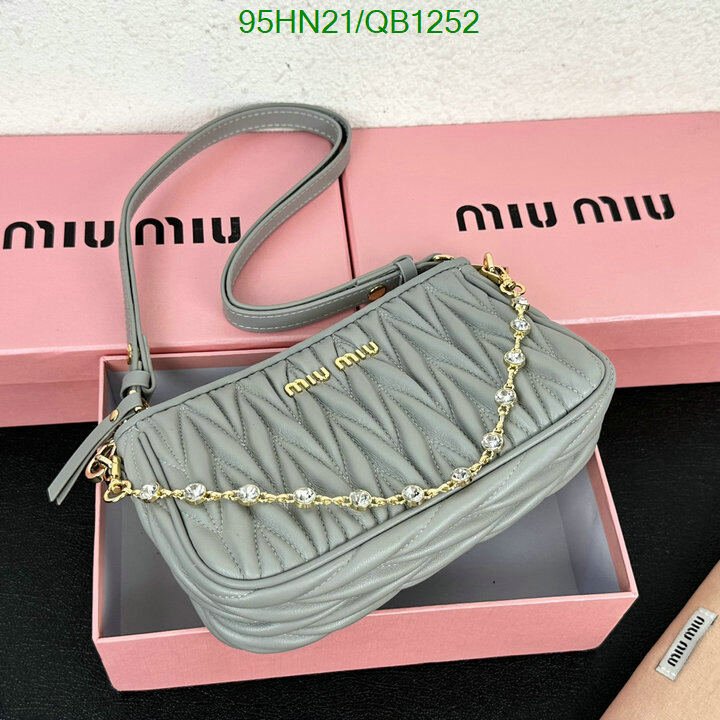 Miu Miu Bag-(4A)-Diagonal- Code: QB1252 $ 124USD