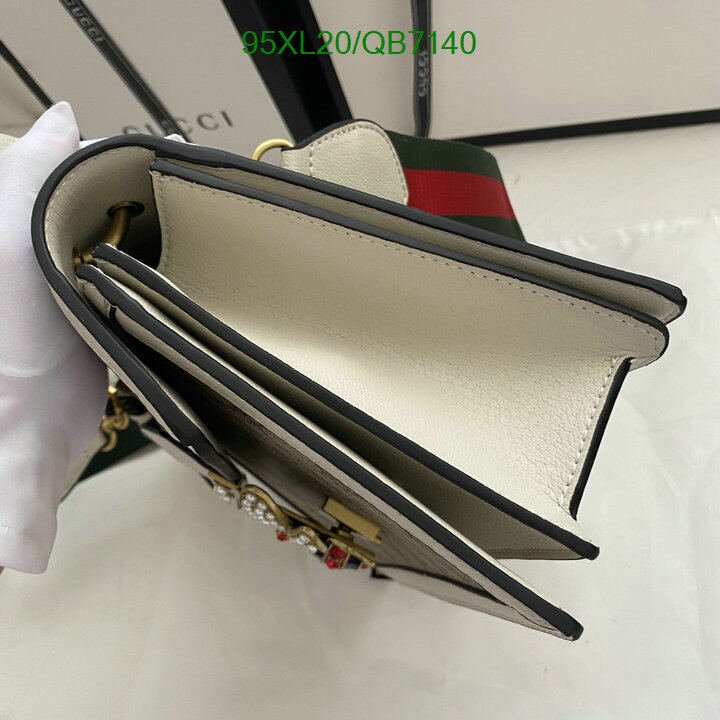 Gucci Bag-(4A)-Diagonal- Code: QB7140 $ 124USD
