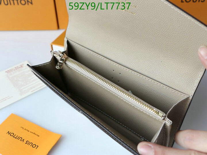 LV Bags-(4A)-Wallet-,Code: LT7737,$ 77USD