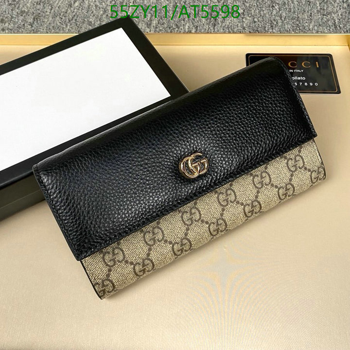 Gucci Bag-(4A)-Wallet- Code: AT5598 $ 72USD