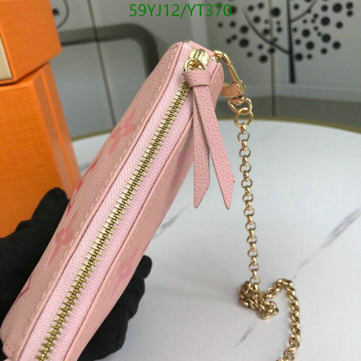 LV Bags-(4A)-Wallet-,Code: YT370,$ 77USD