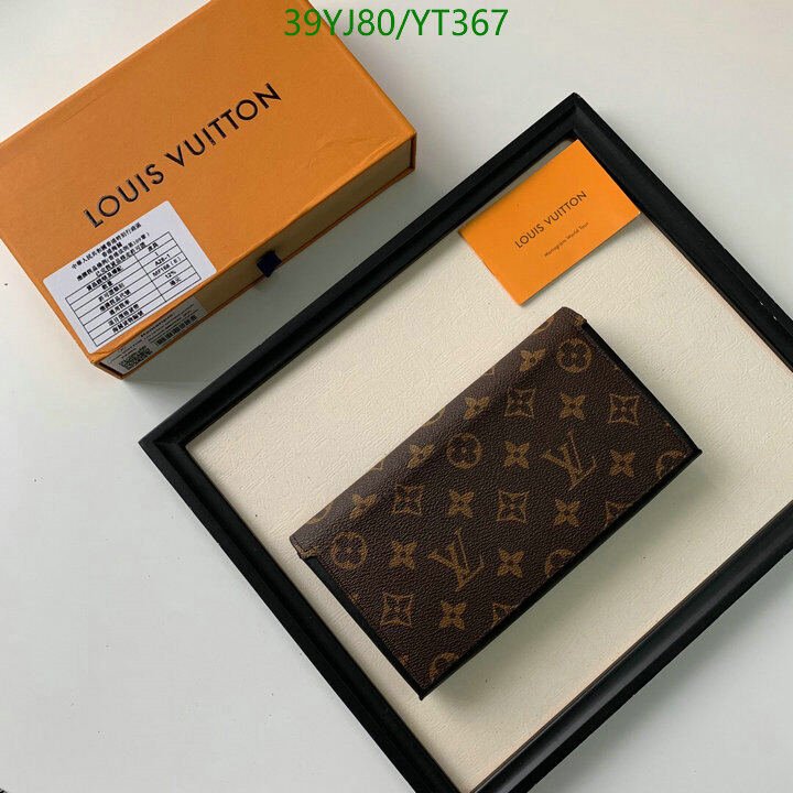 LV Bags-(4A)-Wallet-,Code: YT367,$ 51USD
