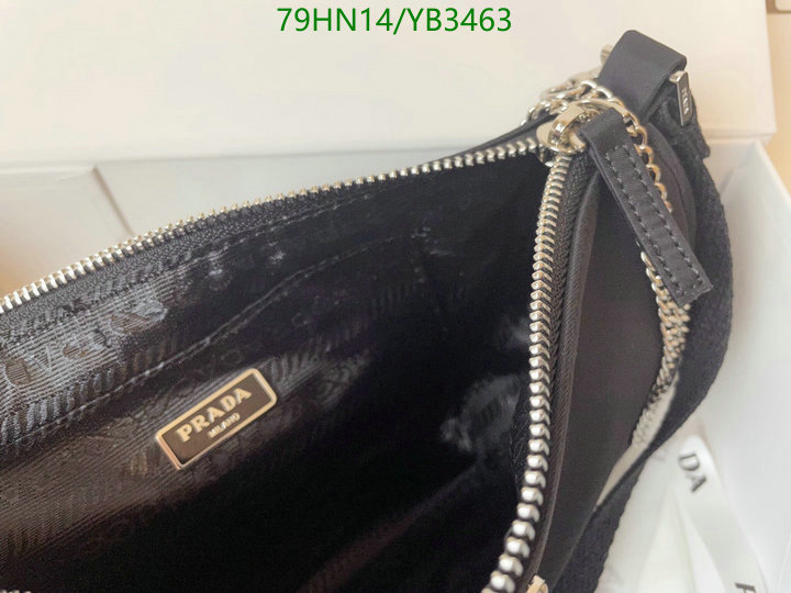 Prada Bag-(4A)-Diagonal- Code: YB3463 $ 103USD
