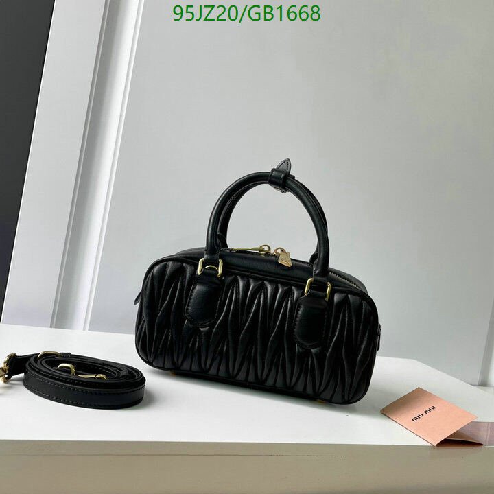 Miu Miu Bag-(4A)-Handbag- Code: GB1668 $ 124USD