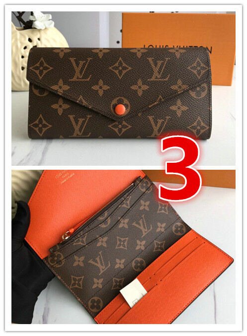 LV Bags-(4A)-Wallet-,Code: T060807,$ 42USD