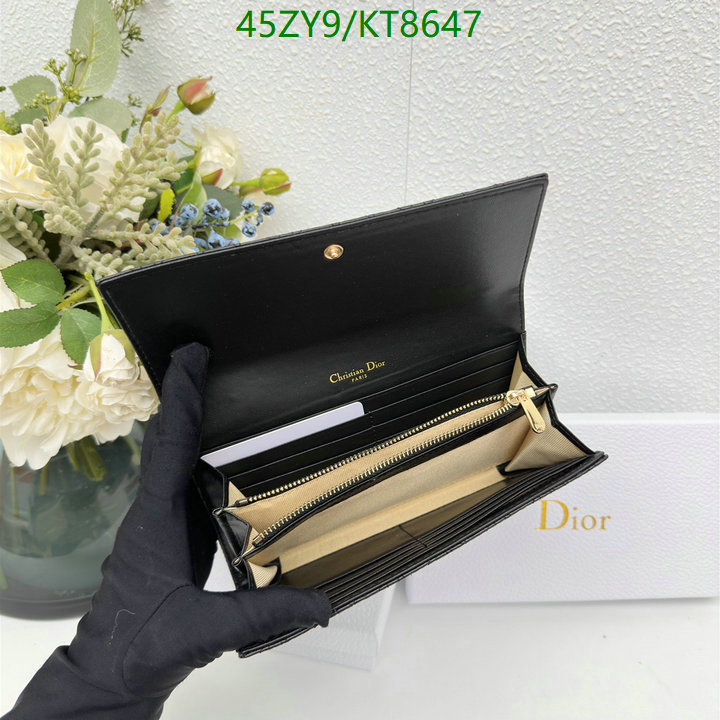 Dior Bag-(4A)-Wallet- Code: KT8647 $ 59USD