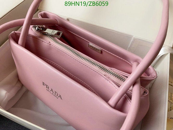 Prada Bag-(4A)-Handbag- Code: ZB6059 $ 116USD