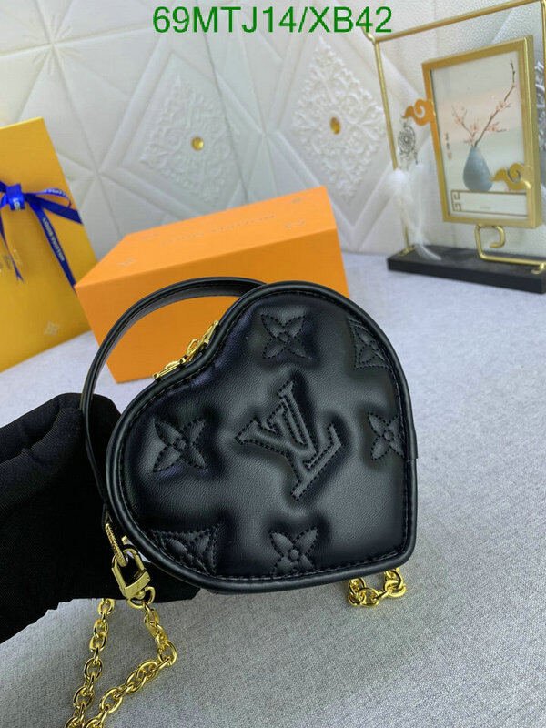 LV Bags-(4A)-Pochette MTis Bag-Twist-,Code: XB42,$ 90USD