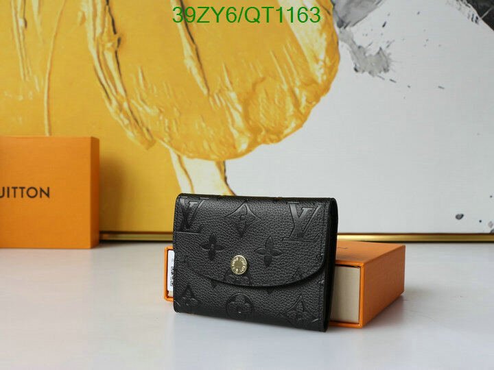 LV Bag-(4A)-Wallet- Code: QT1163 $ 51USD