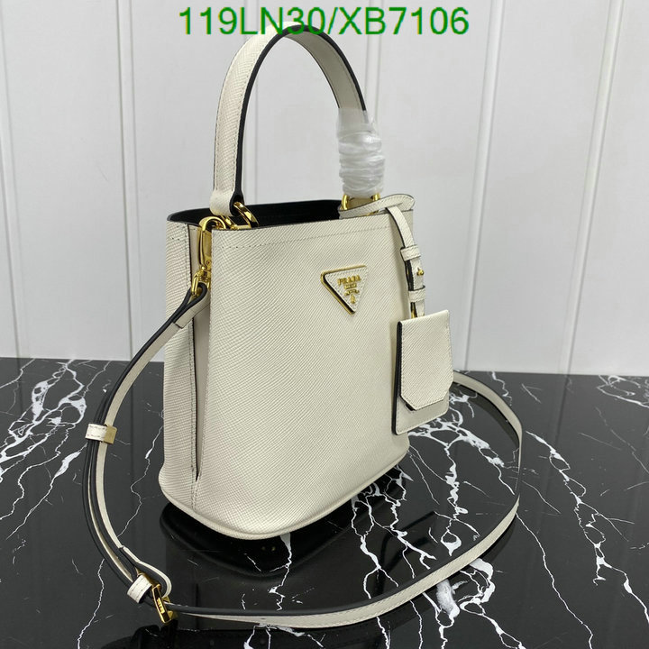 Prada Bag-(4A)-Bucket Bag- Code: XB7106 $ 155USD