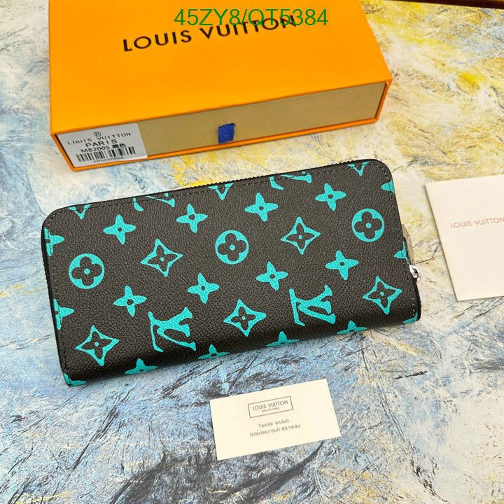 LV Bag-(4A)-Wallet- Code: QT5384 $ 59USD