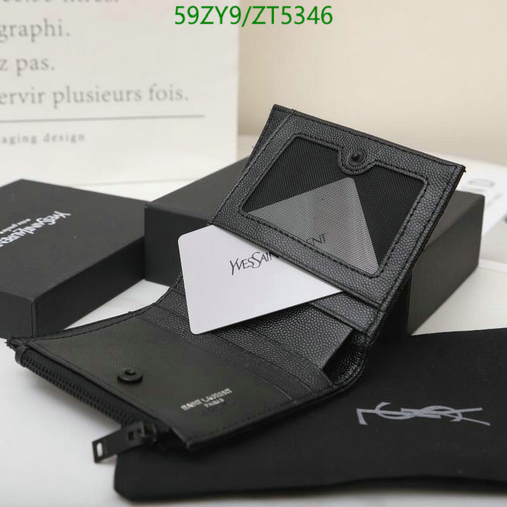 YSL Bag-(4A)-Wallet-,Code: ZT5346,$ 77USD