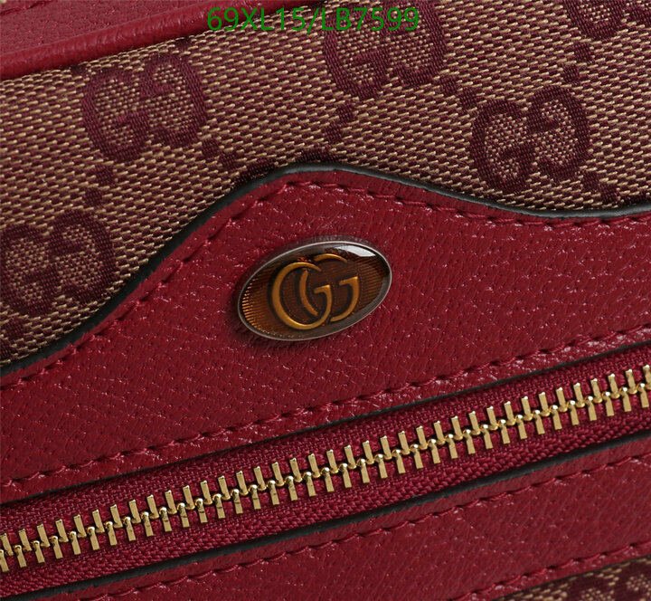 Gucci Bag-(4A)-Diagonal-,Code: LB7599,$ 90USD