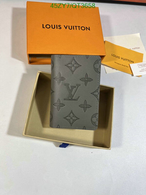 LV Bag-(4A)-Wallet- Code: QT3658 $ 59USD