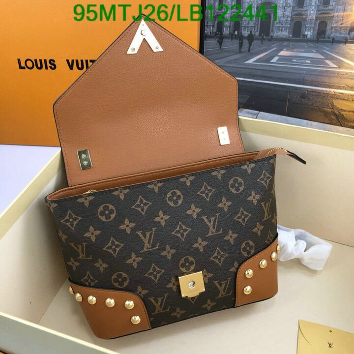 LV Bags-(4A)-Pochette MTis Bag-Twist-,Code: LB122441,$ 124USD