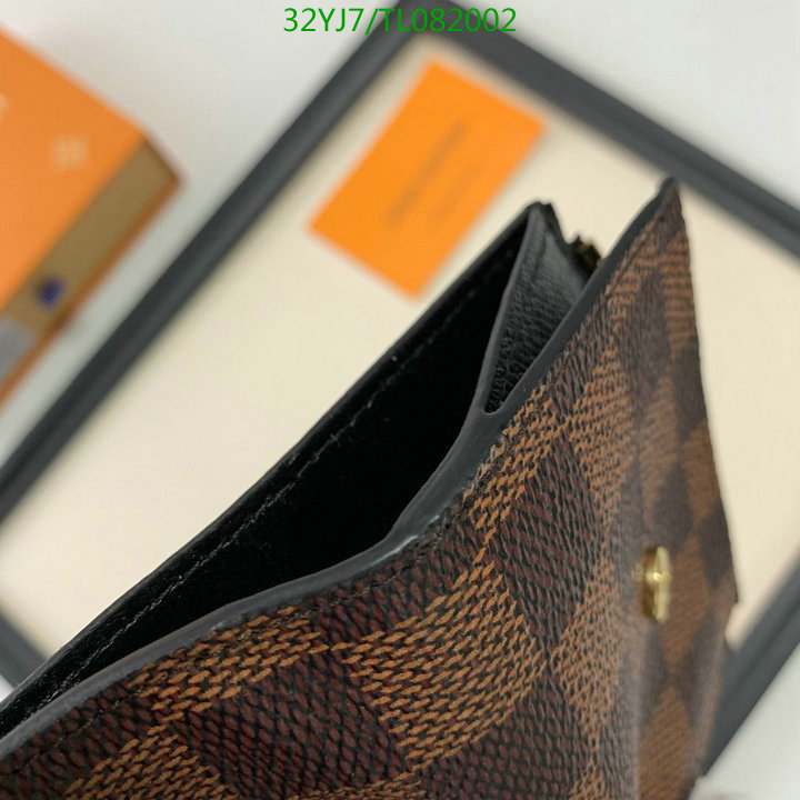 LV Bags-(4A)-Wallet-,Code: TL082002,$ 42USD