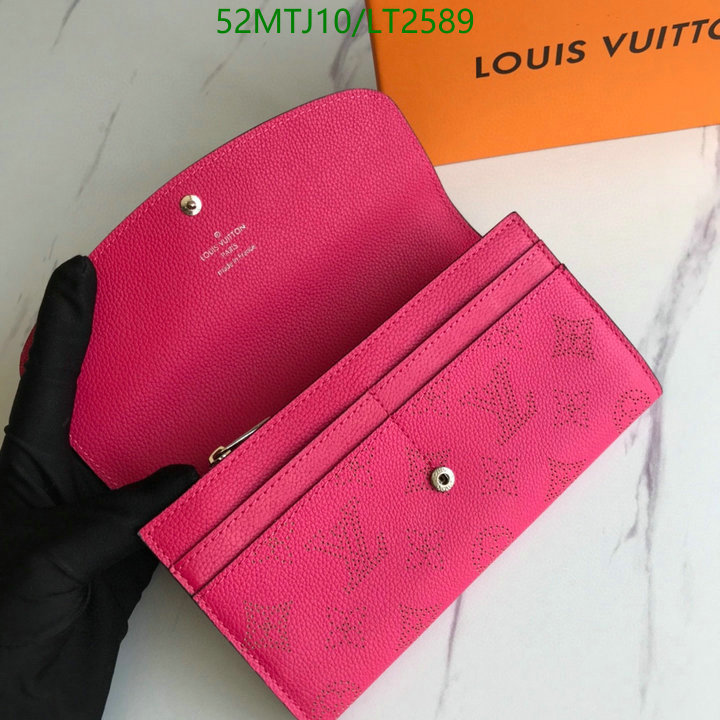 LV Bags-(4A)-Wallet-,Code: LT2589,$ 68USD