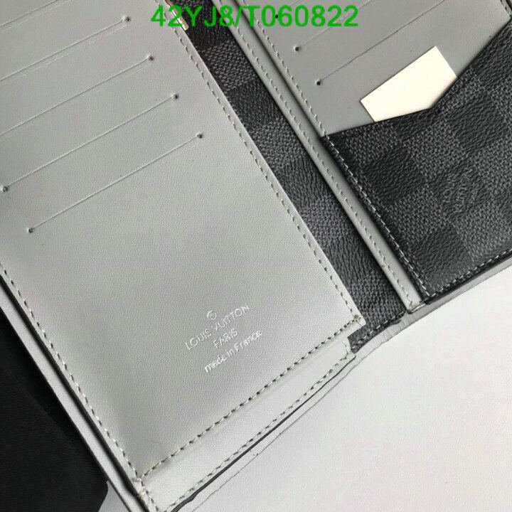 LV Bags-(4A)-Wallet-,Code: T060822,$ 55USD