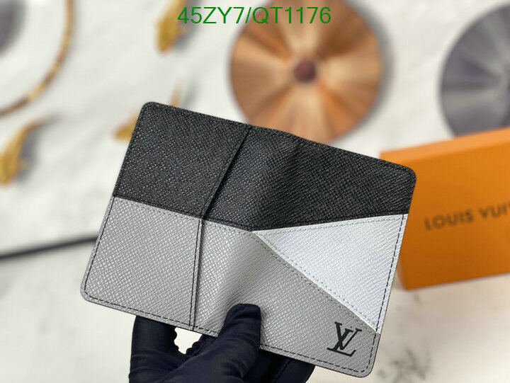 LV Bag-(4A)-Wallet- Code: QT1176 $ 59USD