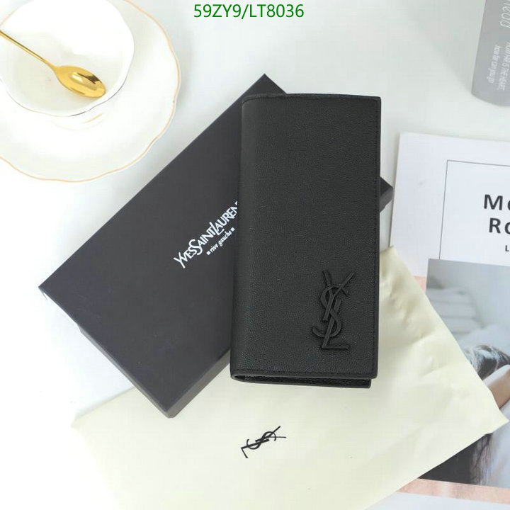 YSL Bag-(4A)-Wallet-,Code: LT8036,$ 77USD