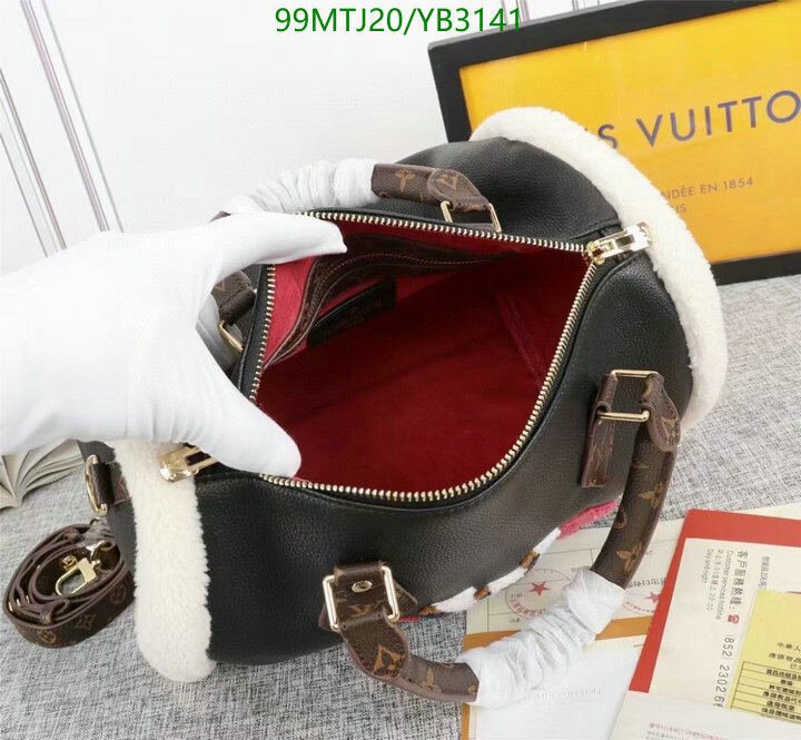 LV Bags-(4A)-Speedy-,Code: YB3141,$ 129USD