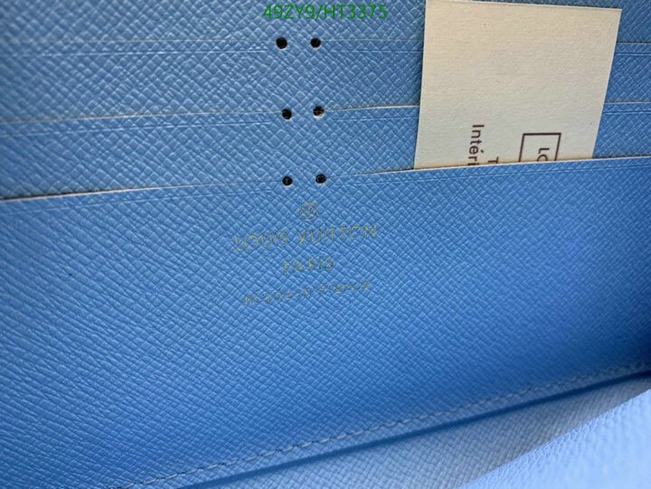 LV Bags-(4A)-Wallet-,Code: HT3375,$ 64USD