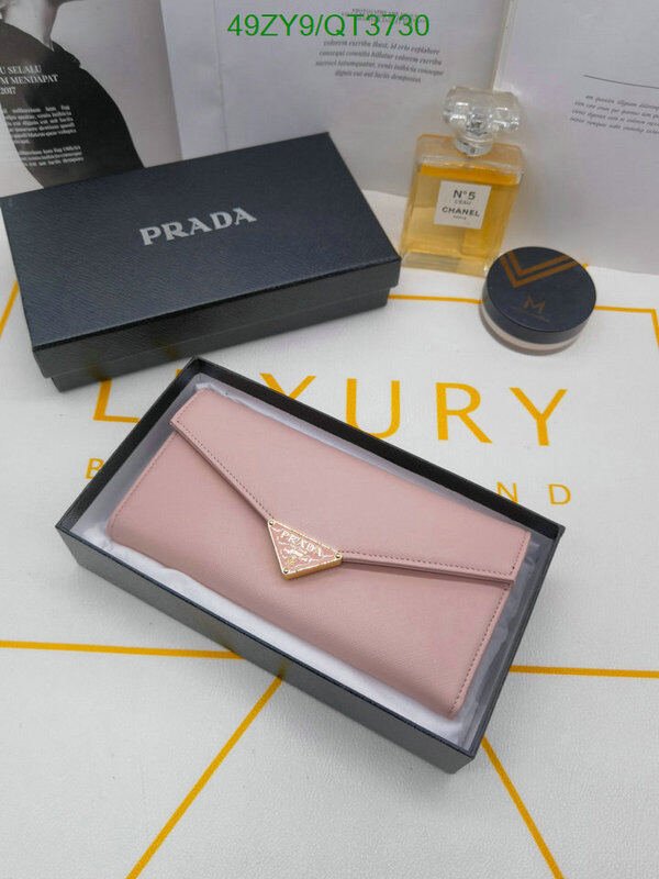 Prada Bag-(4A)-Wallet- Code: QT3730 $ 64USD