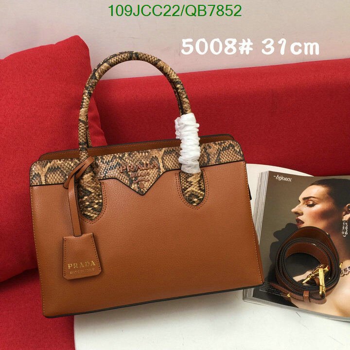 Prada Bag-(4A)-Handbag- Code: QB7852 $ 142USD