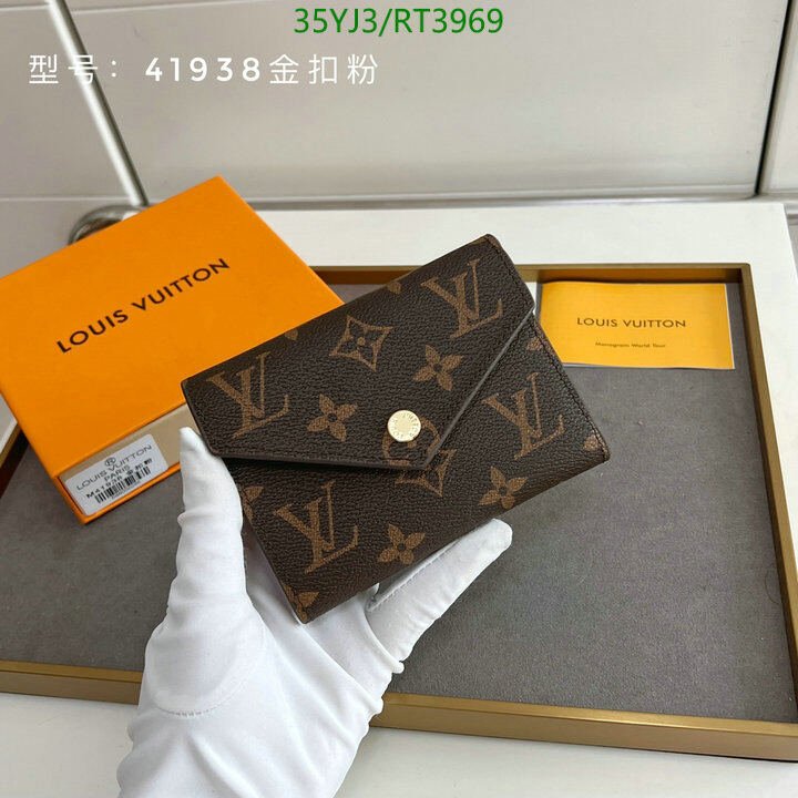 LV Bag-(4A)-Wallet- Cod8: RT3969 $ 46USD