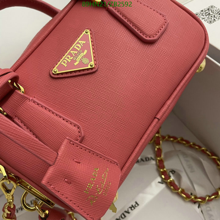 Prada Bag-(4A)-Diagonal-,Code: ZB2592,$ 116USD