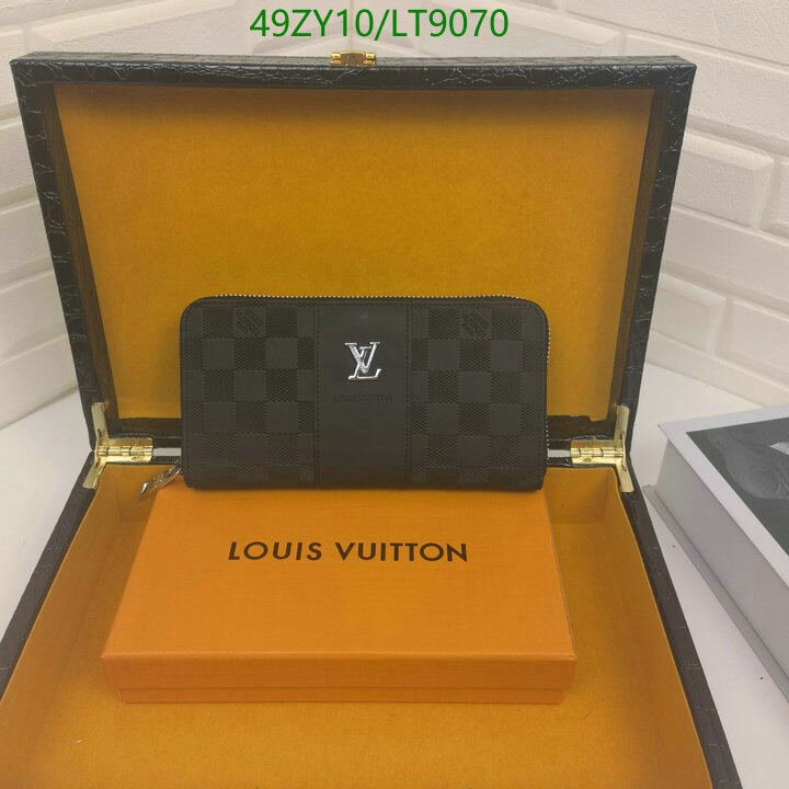 LV Bags-(4A)-Wallet-,Code: LT9070,$ 64USD
