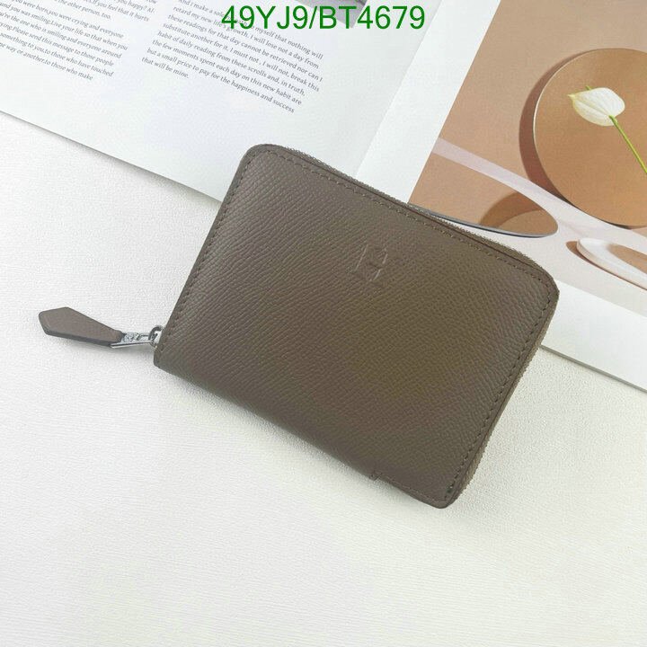 Hermes Bag-(4A)-Wallet- Code: BT4679 $ 64USD