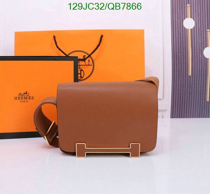 Hermes Bag-(4A)-Diagonal- Code: QB7866 $ 168USD
