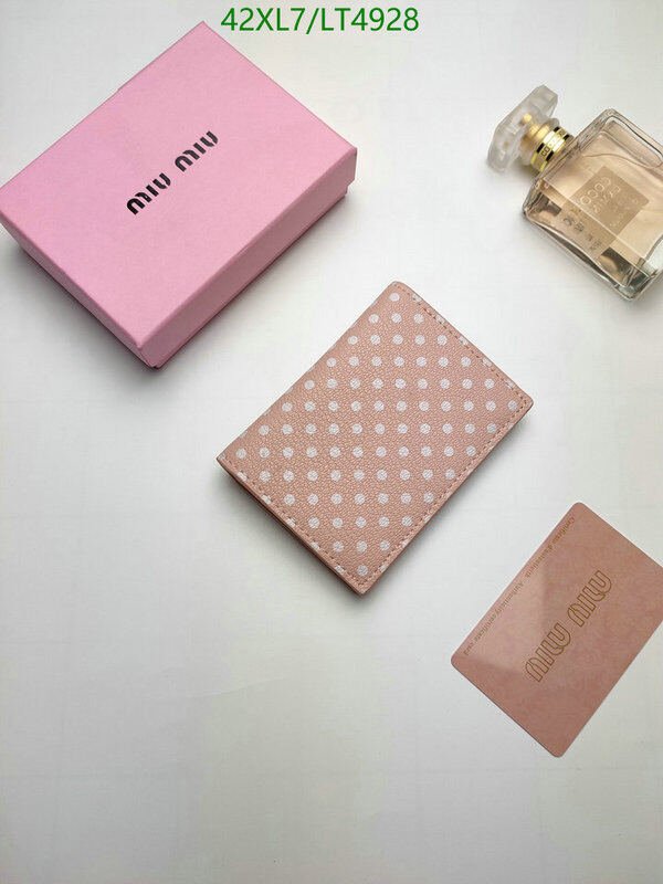 Miu Miu Bag-(4A)-Wallet-,Code: LT4928,$ 55USD