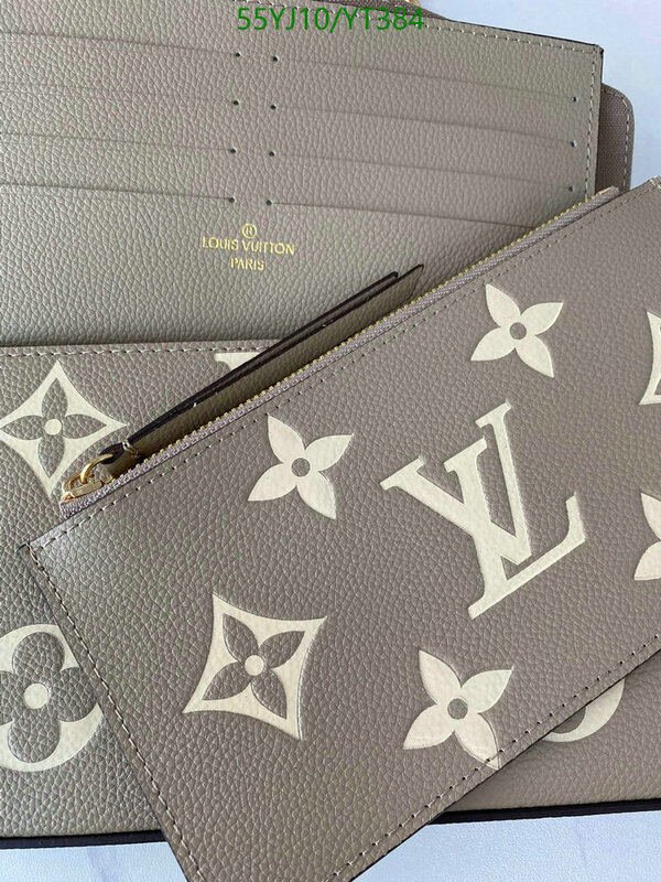 LV Bags-(4A)-Wallet-,Code: YT384,$ 72USD