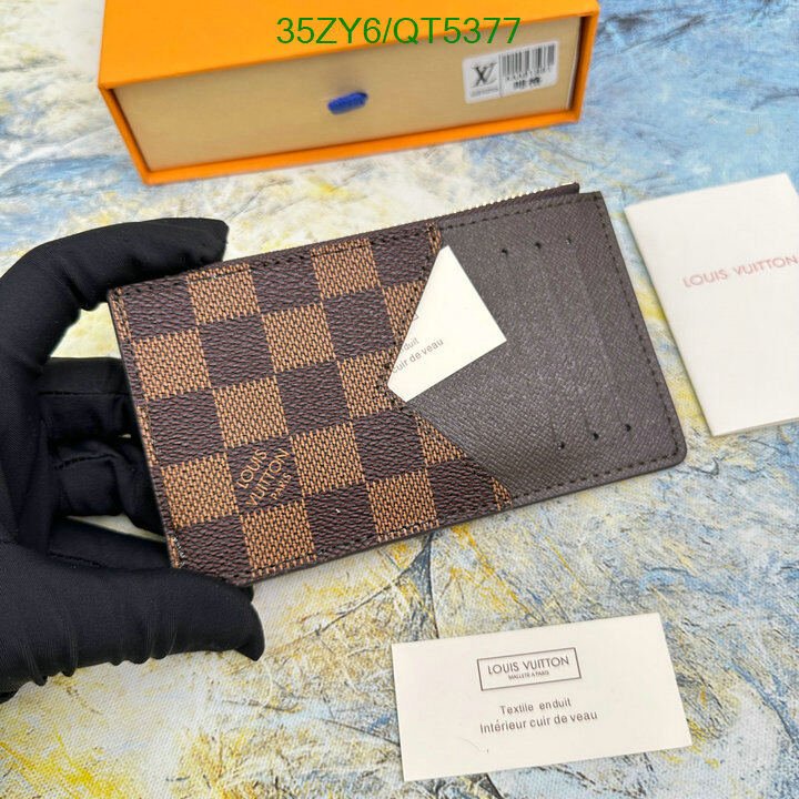 LV Bag-(4A)-Wallet- Code: QT5377 $ 46USD
