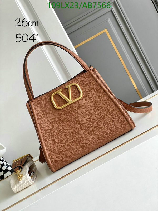 Valentino Bag-(4A)-Handbag- Code: AB7566 $ 142USD