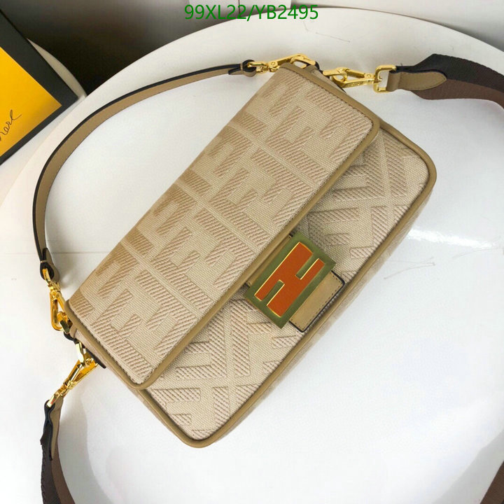 Fendi Bag-(4A)-Baguette-,Code: YB2495,$ 129USD