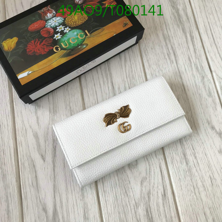 Gucci Bag-(4A)-Wallet-,Code: T080141,$ 64USD
