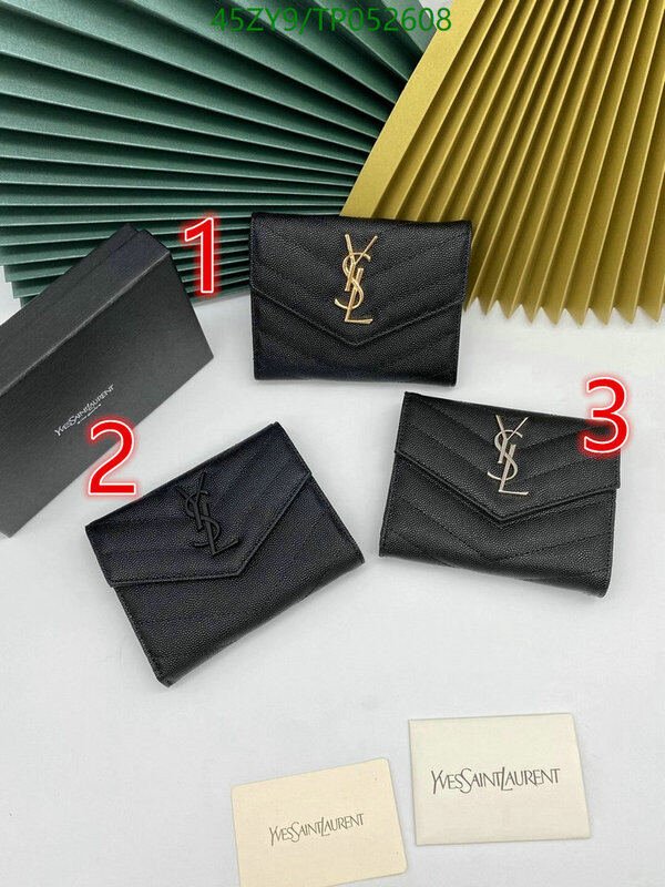 YSL Bag-(4A)-Wallet- Code: TP052608 $ 59USD