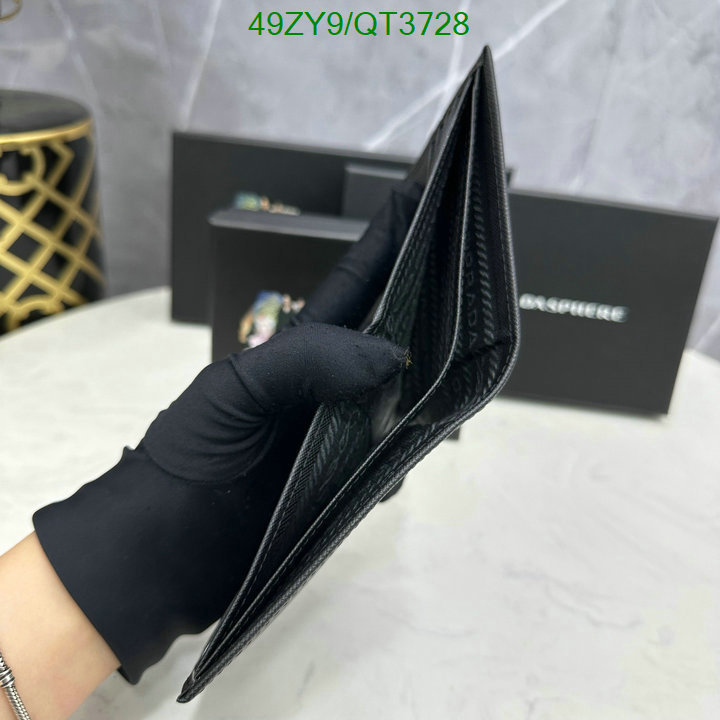 Prada Bag-(4A)-Wallet- Code: QT3728 $ 64USD