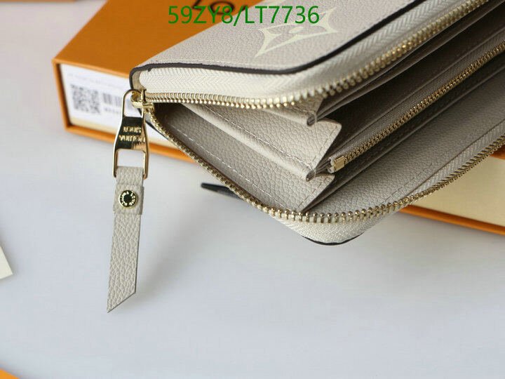LV Bags-(4A)-Wallet-,Code: LT7736,$ 77USD