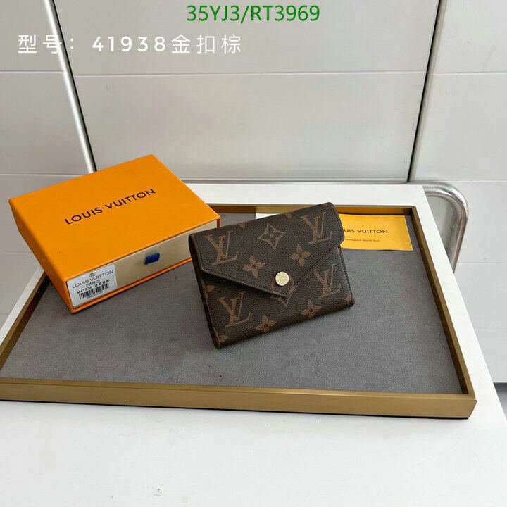 LV Bag-(4A)-Wallet- Cod8: RT3969 $ 46USD