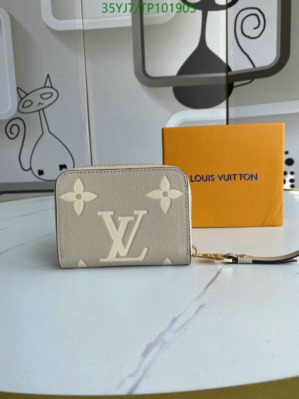 LV Bags-(4A)-Wallet-,Code: TP101905,$ 46USD