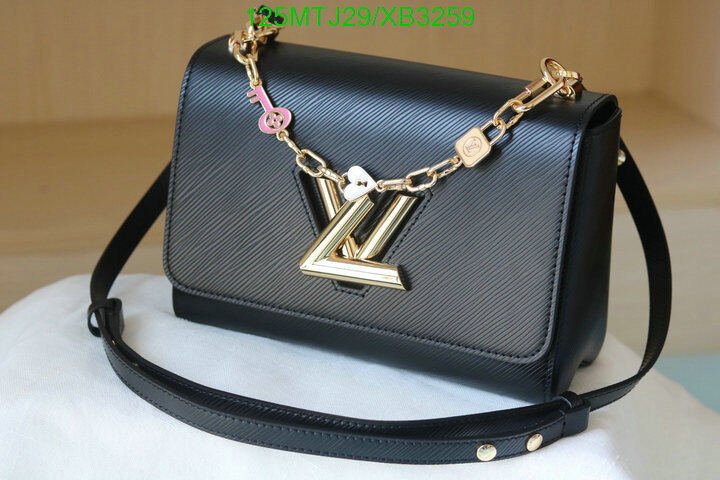 LV Bags-(4A)-Pochette MTis Bag-Twist-,Code: XB3259,$ 163USD