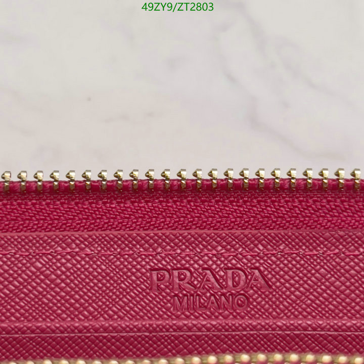 Prada Bag-(4A)-Wallet-,Code: ZT2803,$ 64USD