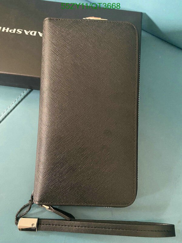 Prada Bag-(4A)-Wallet- Code: QT3668 $ 72USD