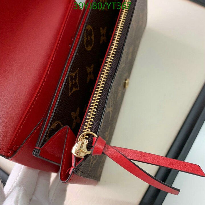 LV Bags-(4A)-Wallet-,Code: YT367,$ 51USD