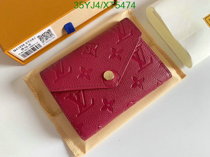 LV Bags-(4A)-Wallet-,Code: XT5474,$ 46USD
